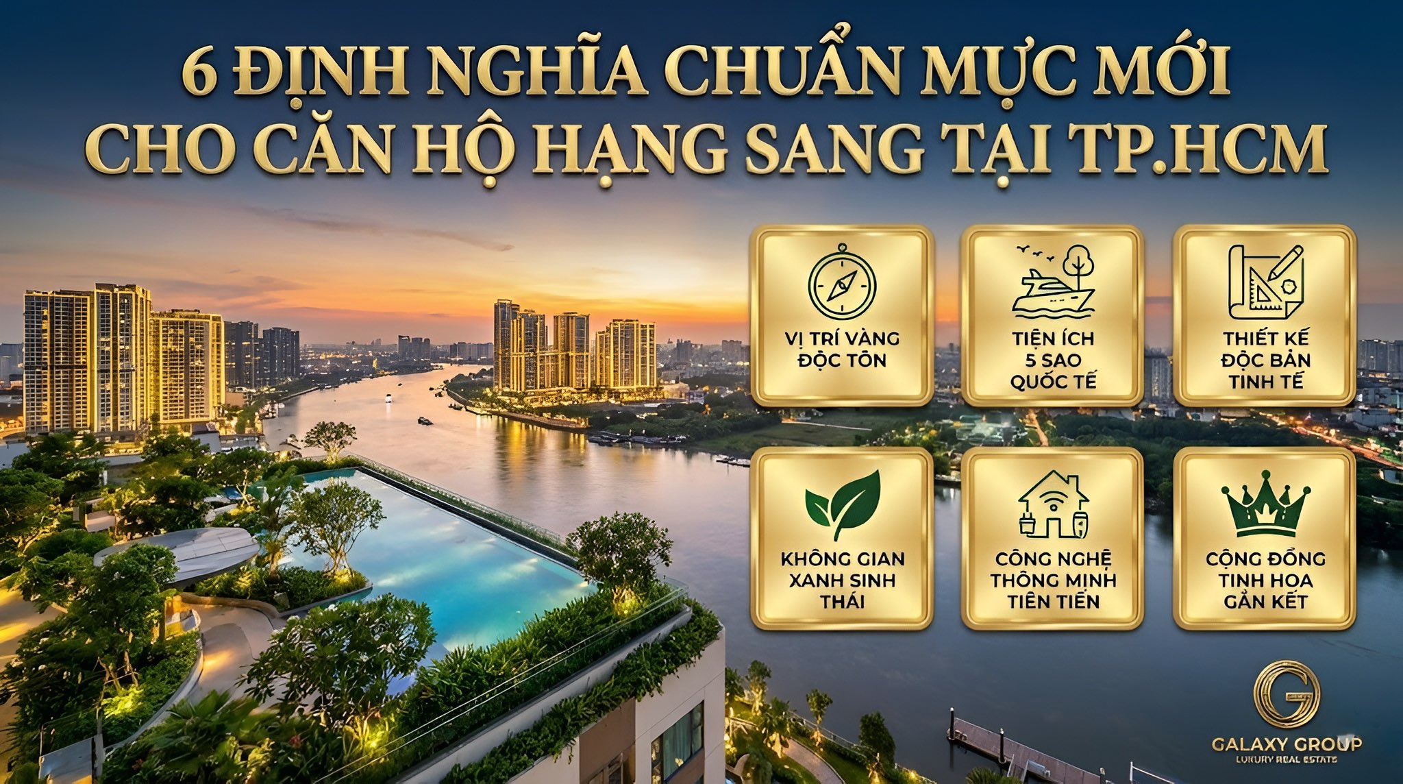 6 Định Nghĩa Chuẩn Mực Mới Cho Căn Hộ Hạng Sang Tại TP.HCM